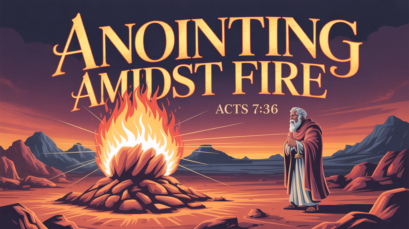 Anointing Amidst Fire