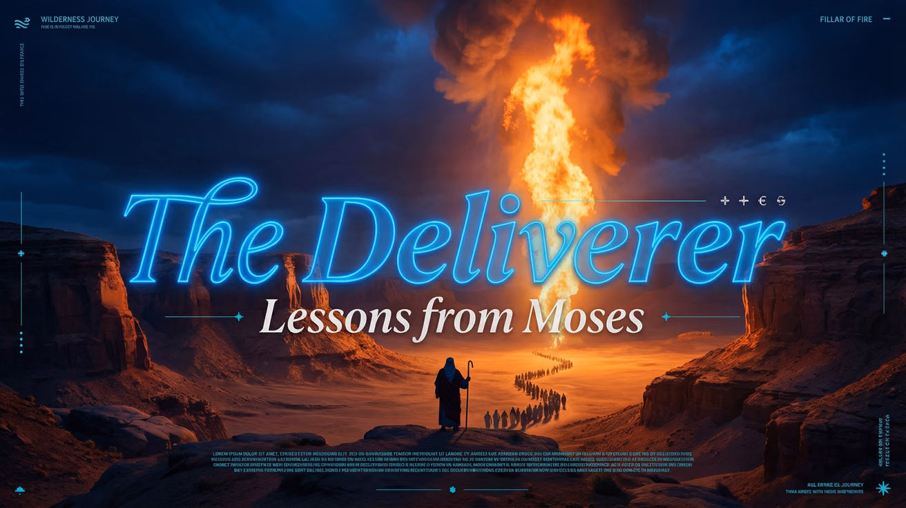 The Deliverer  
lessons From Moses