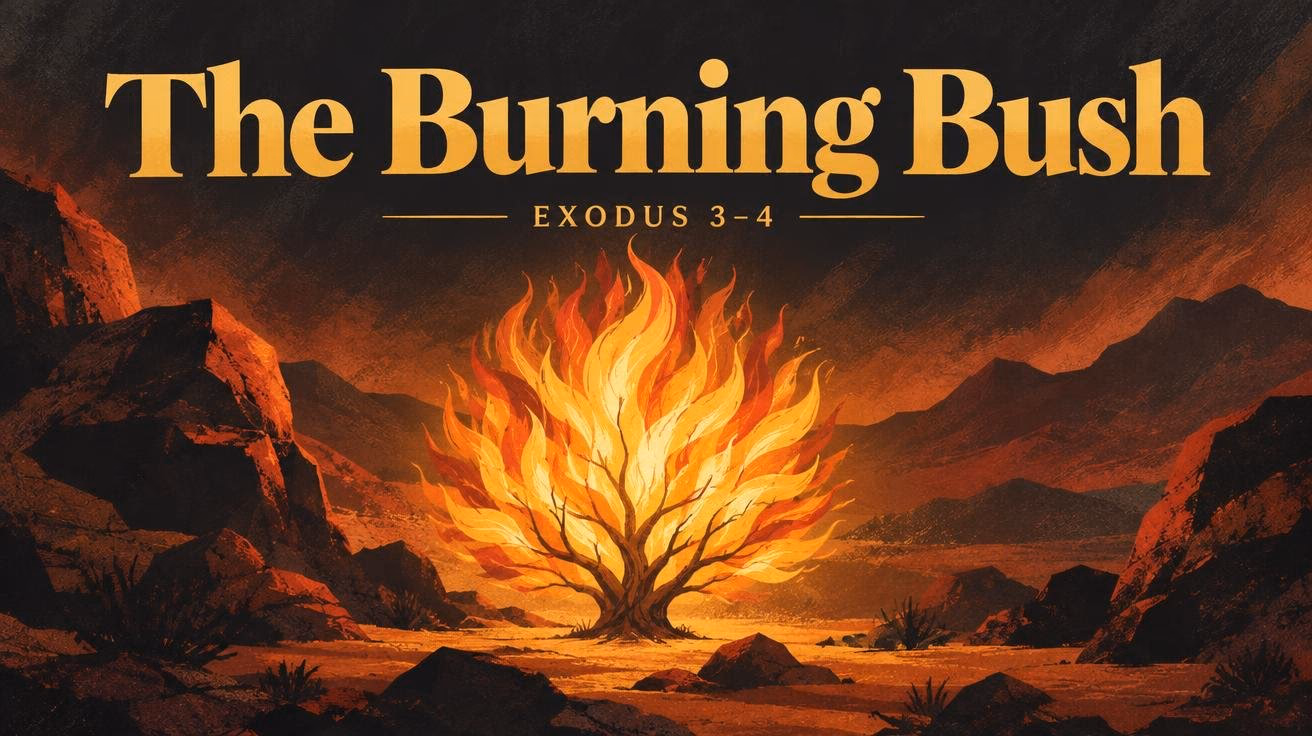The Burning Bush Exodus 3–4