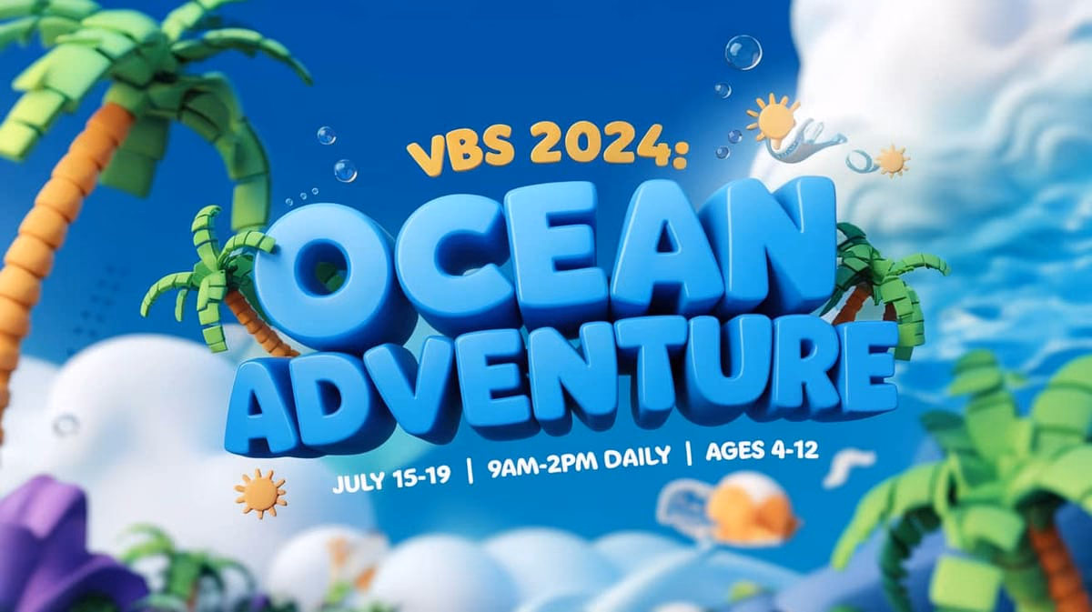 Vacation Bible School email header graphic