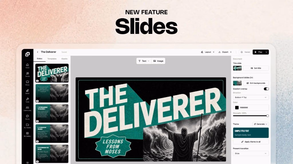 Slides: full sermon decks