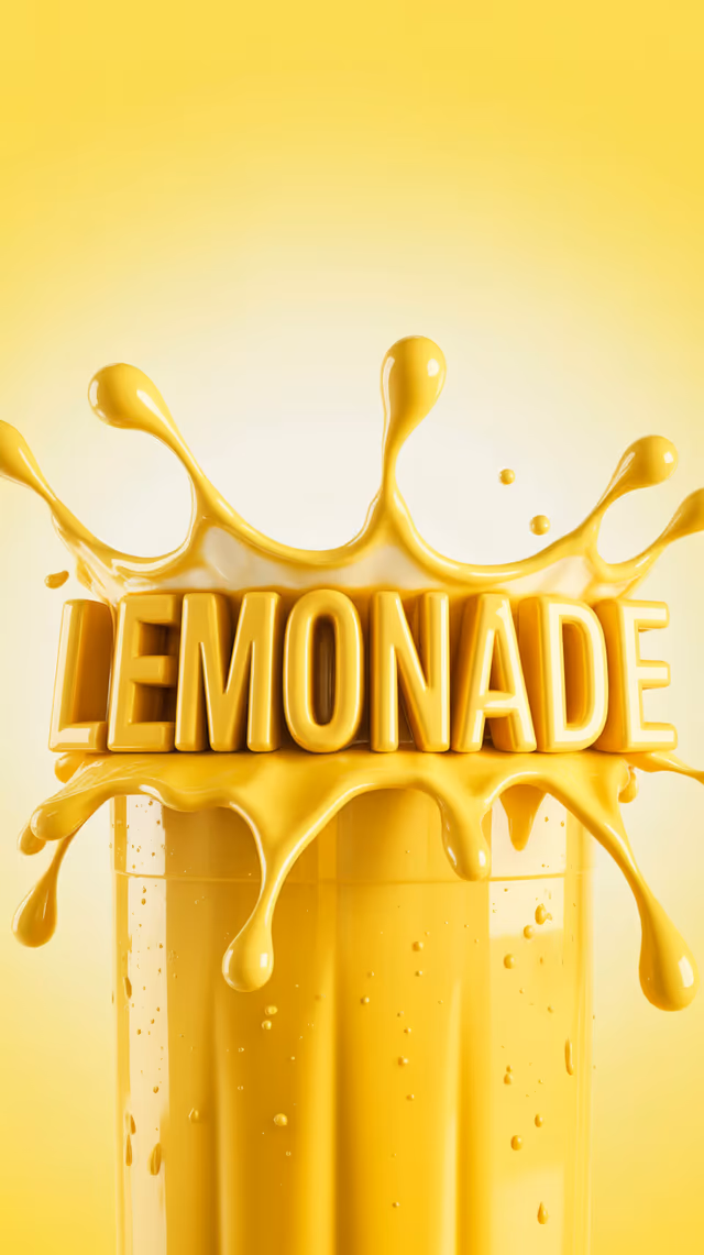 Lemonade-inspired phone wallpaper preview